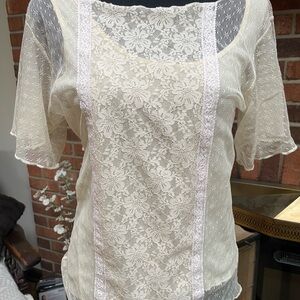 Mariana Neutral Beige Knit Top